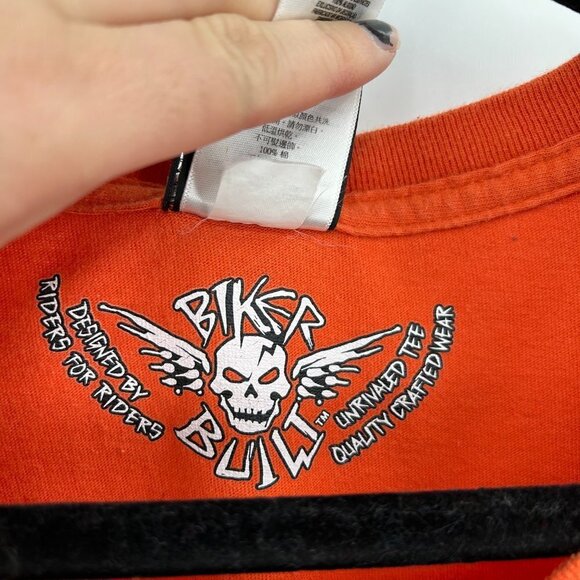 HARLEY DAVIDSON 2012 Orange Wild Horse Bend Oregon Graphic Print T-Shirt 4XL - Picture 8 of 8